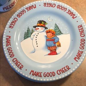 Mary Engelbreit plates (4) and mugs (2)